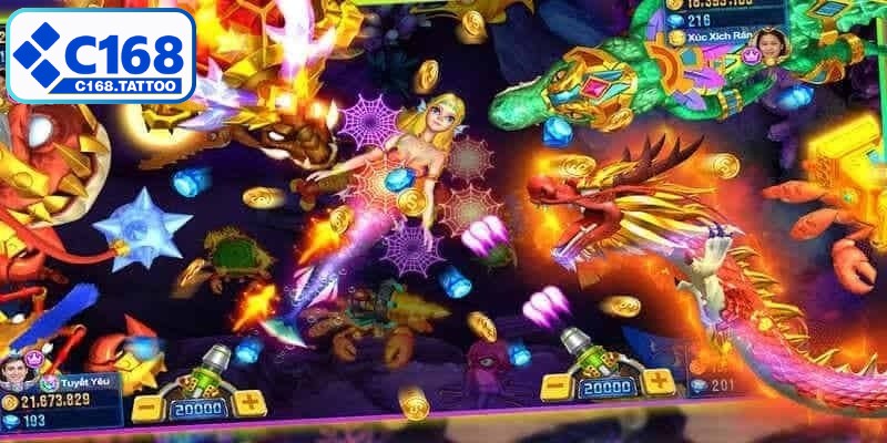 Sử dụng kỹ năng đặc biệt để săn cá thành công, hiệu quả