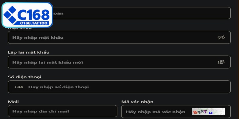 Hướng dẫn đăng ký tài khoản C168 nhanh, tiện lợi