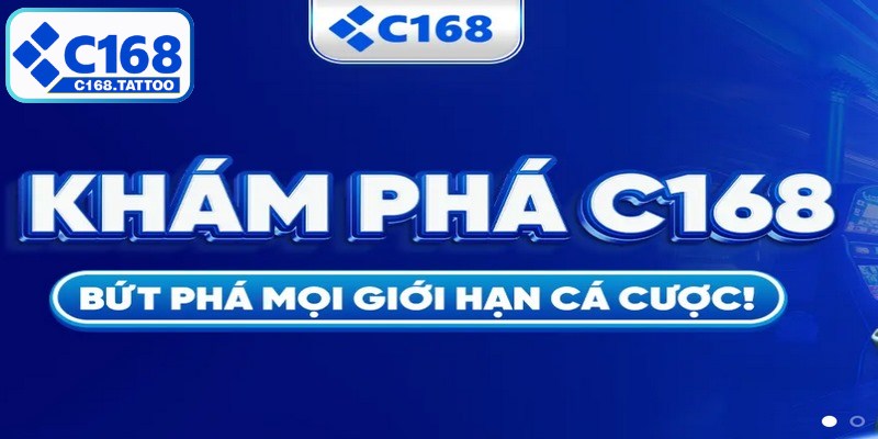 Ngay khi đăng ký C168 bạn sẽ cảm nhận được khác biệt từ giao diện