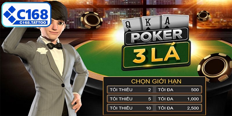 Poker 3 lá là gì là phiên bản rút gọn của poker truyền thống